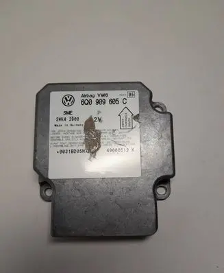 Volkswagen PASSAT B5.5 Airbag control unit/module 6Q0909605C 49000512