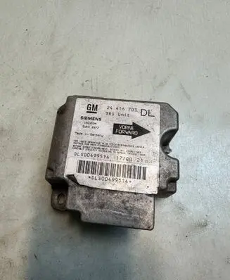 Opel Astra G Airbag control unit/module 24416703DL