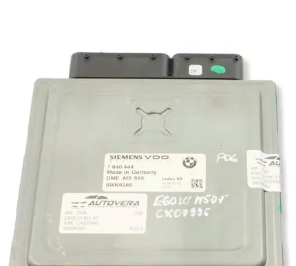 BMW 5 E60 E61 Engine control unit/module 7840444 12147840444