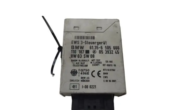BMW 3 E46 Immobilizer control unit/module 05393245 61356905666