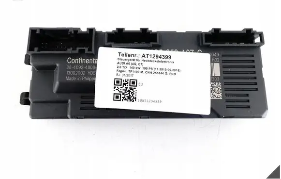 Audi A6 S6 C7 4G Tailgate/trunk control unit/module 4G5959107C