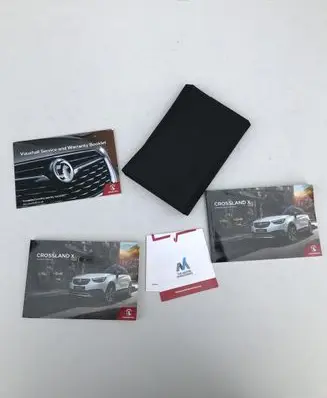 Opel Crossland X Owners service history hand book 
