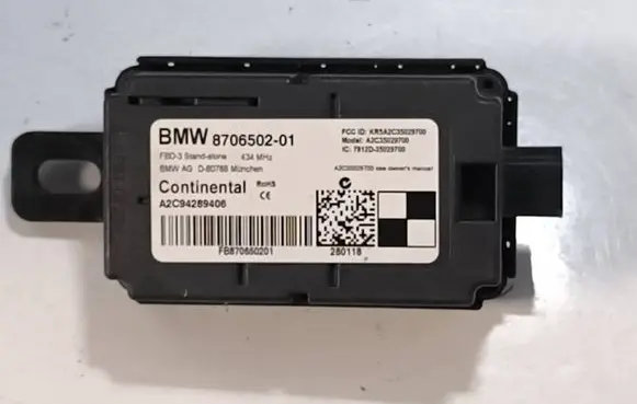 BMW X1 F48 F49 Door central lock control unit/module 8706502 A2C94289406