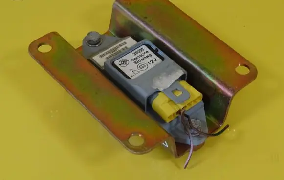 Airbag deployment crash/impact sensor