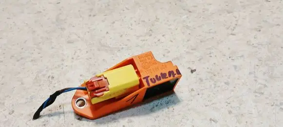 Airbag deployment crash/impact sensor