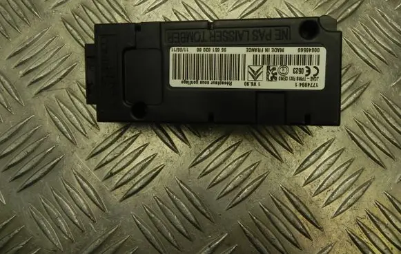 Citroen C4 II Bluetooth control unit module 9665183080 G4170