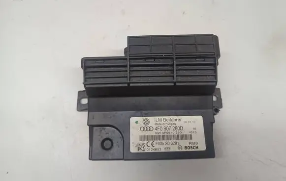 Audi Q7 4L Power management control unit 4F0907280D F005S00291 4F0910280