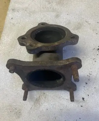 Volvo S80 Exhaust gas pipe 