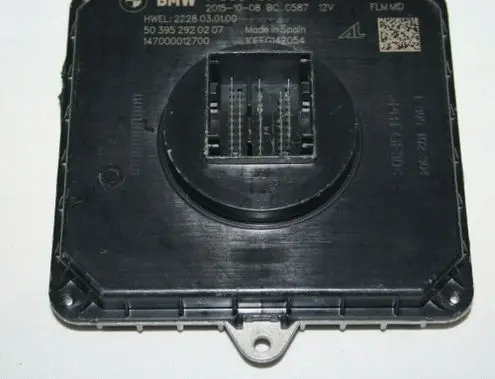 BMW 7 G11 G12 LED ballast control module 7380181