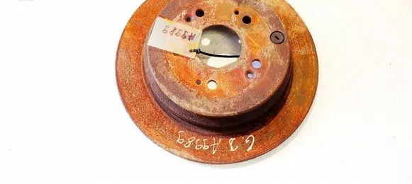 Honda CR-V Rear brake disc neventiliuojamas