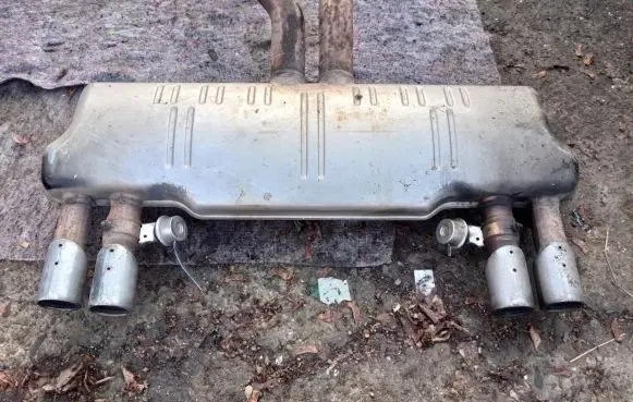 BMW X6 E71 Rear muffler/silencer tail pipe 7590335