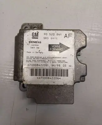 Opel Astra G Airbag control unit/module 90520841 AFS0084220Q 1923594