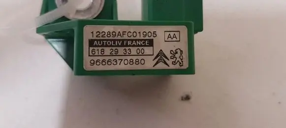 Citroen C3 Airbag deployment crash/impact sensor 618293300 9666370880
