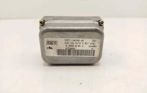 Mazda 3 I ESP acceleration yaw rate sensor 3M5T14B296AB W573J04D6L 10098501044