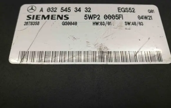 Mercedes-Benz E W211 Gearbox control unit/module A0325453432