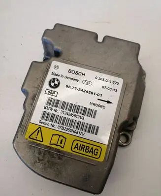 BMW X3 E83 Airbag control unit/module 0285001870 3424581