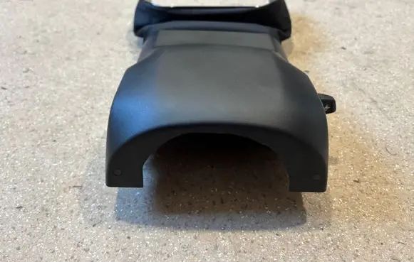 Steering wheel column trim