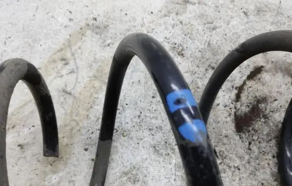 Front coil spring