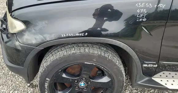 BMW X5 E53 Front wheel arch liner splash guards