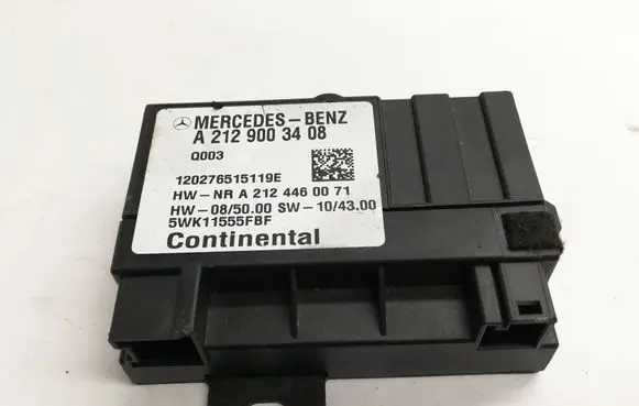 Fuel injection pump control unit/module