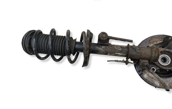 Opel Corsa E Front shock absorber with coil spring 