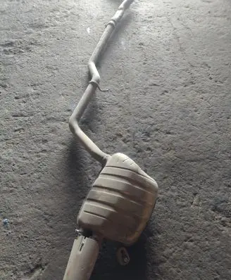 Mercedes-Benz C AMG W204 Muffler/silencer A2044911601