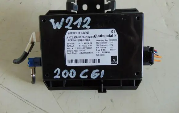 Mercedes-Benz E W212 Other control units/modules A1729008206