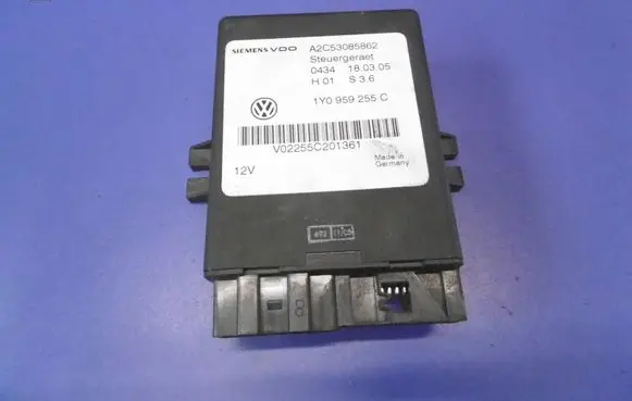 Volkswagen New Beetle Sunroof control unit/module 1Y0959255C V02255C201361 A2C53085862
