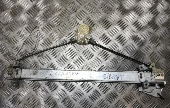 Sliding door window regulator with motor