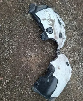 Renault Symbioz Front wheel arch liner splash guards 638436063R 638452635R