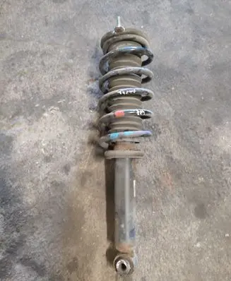 Peugeot 407 Front shock absorber with coil spring