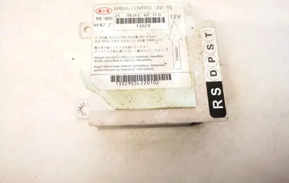 KIA Carens I Airbag control unit/module 0k2fe677f0