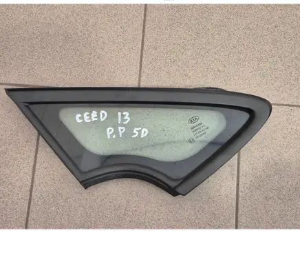 KIA Ceed Front door vent window glass four-door 