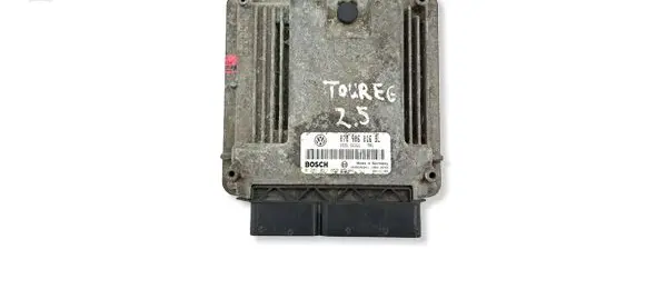 Volkswagen Touareg I Engine control unit/module 070906016BL 0281011859