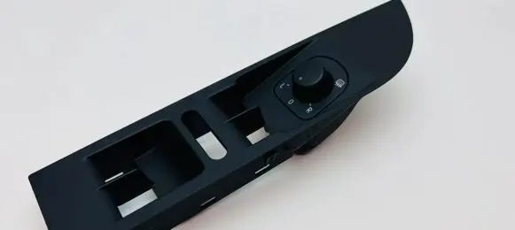 Volkswagen PASSAT CC Front door window switch trim 3C8857857D