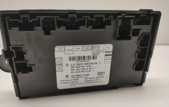 Mercedes-Benz S W221 Door control unit/module A2219006404