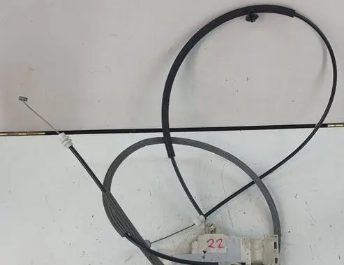 Peugeot 1007 Front door lock 9646010280D