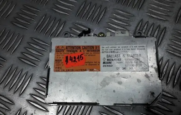 Renault Vel Satis Headlight ballast module Xenon 8200051260 39000-16170