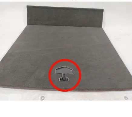 Saab 9-5 Trunk/boot floor carpet liner 89996471