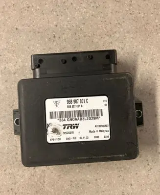 Porsche Macan (95B) Hand brake control module 95B907801C 95B907801B A2C99509502