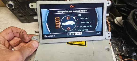 Audi A4 S4 B8 8K Screen/display/small screen 4L0919604 8T0919604 8T0919604A