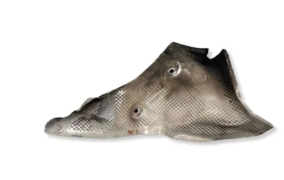 Mercedes-Benz ML W166 Exhaust heat shield A1663320188