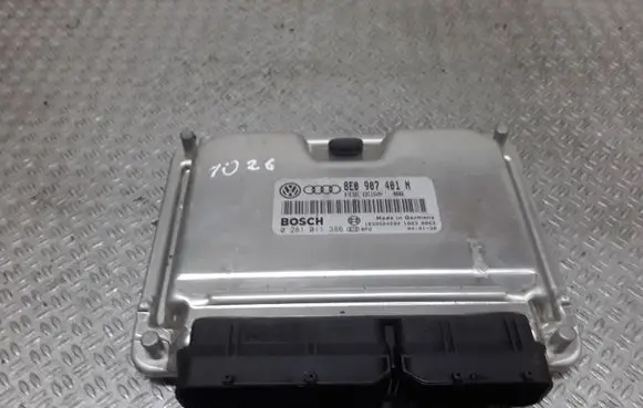 Audi A4 S4 B6 8E 8H Engine control unit/module 8E0907401N 0281011386