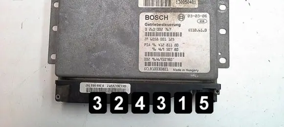 Citroen C5 Engine control unit/module 9641281180