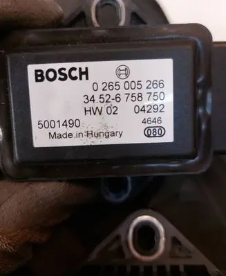 BMW 5 E60 E61 ESP acceleration yaw rate sensor 0265005266 34526758750 5001490