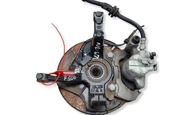 Fiat 500 Front wheel hub spindle knuckle S27649601