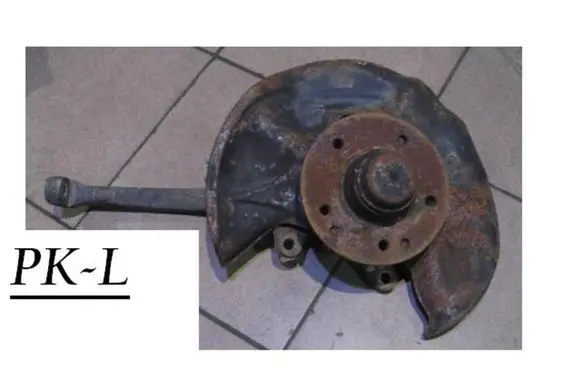 Mercedes-Benz E W210 Front wheel hub spindle knuckle 2102201