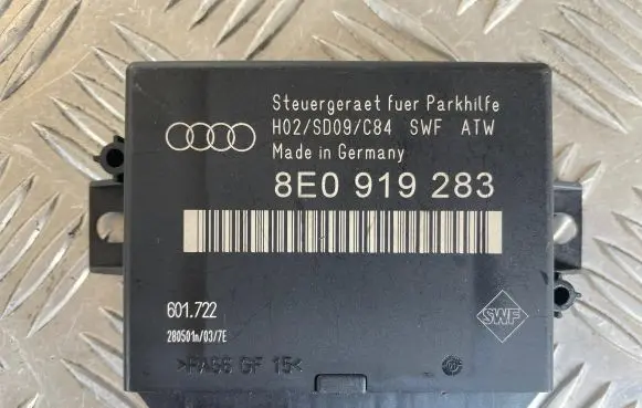 Audi A6 S6 C5 4B Parking PDC control unit/module 8E0919283 601722 H02SD09C84