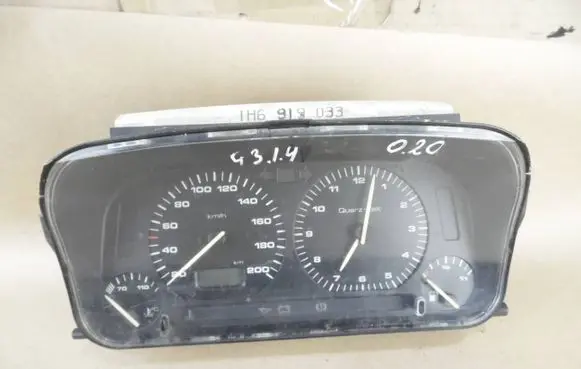 Volkswagen Golf III Speedometer (instrument cluster) 1H6919033