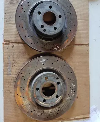 Mercedes-Benz S W221 Front brake disc